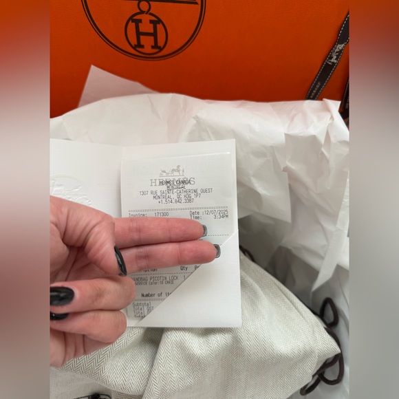 Hermès Picotin Lock 22 Craie – Like New - Picture 14 of 15